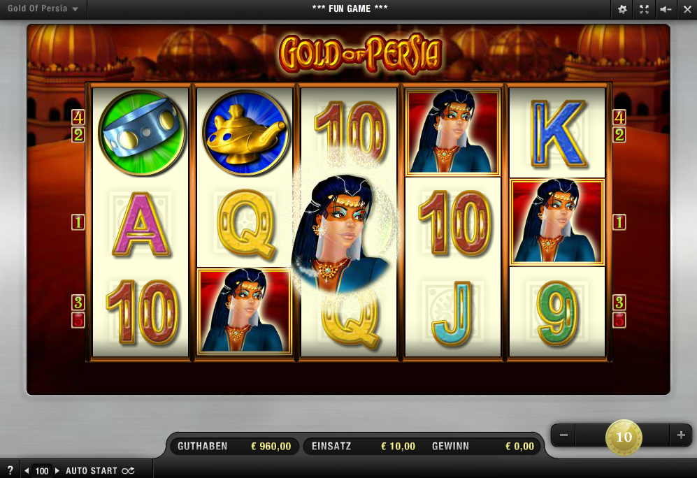 Gold of Persia online kostenlos spielen